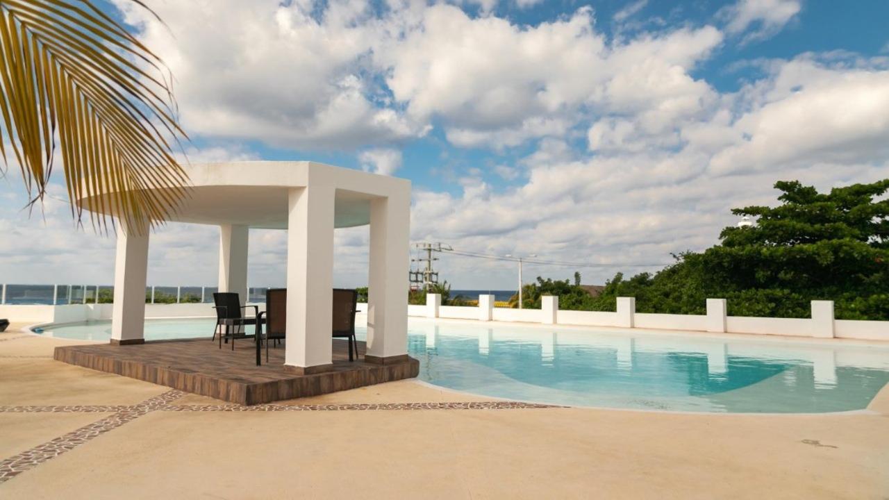 Confortable Casa En Cozumel, Condominio Con Vista Al Mar # 28 Экстерьер фото